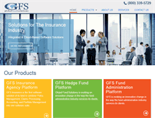 Tablet Screenshot of globalfundsolutions.com
